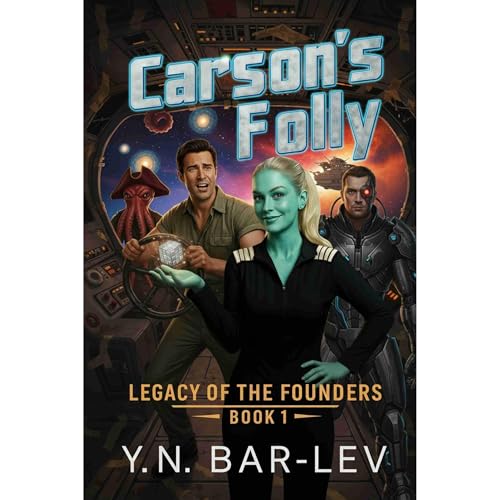 Carson's Folly Audiolibro Por Y.N. Bar-Lev arte de portada