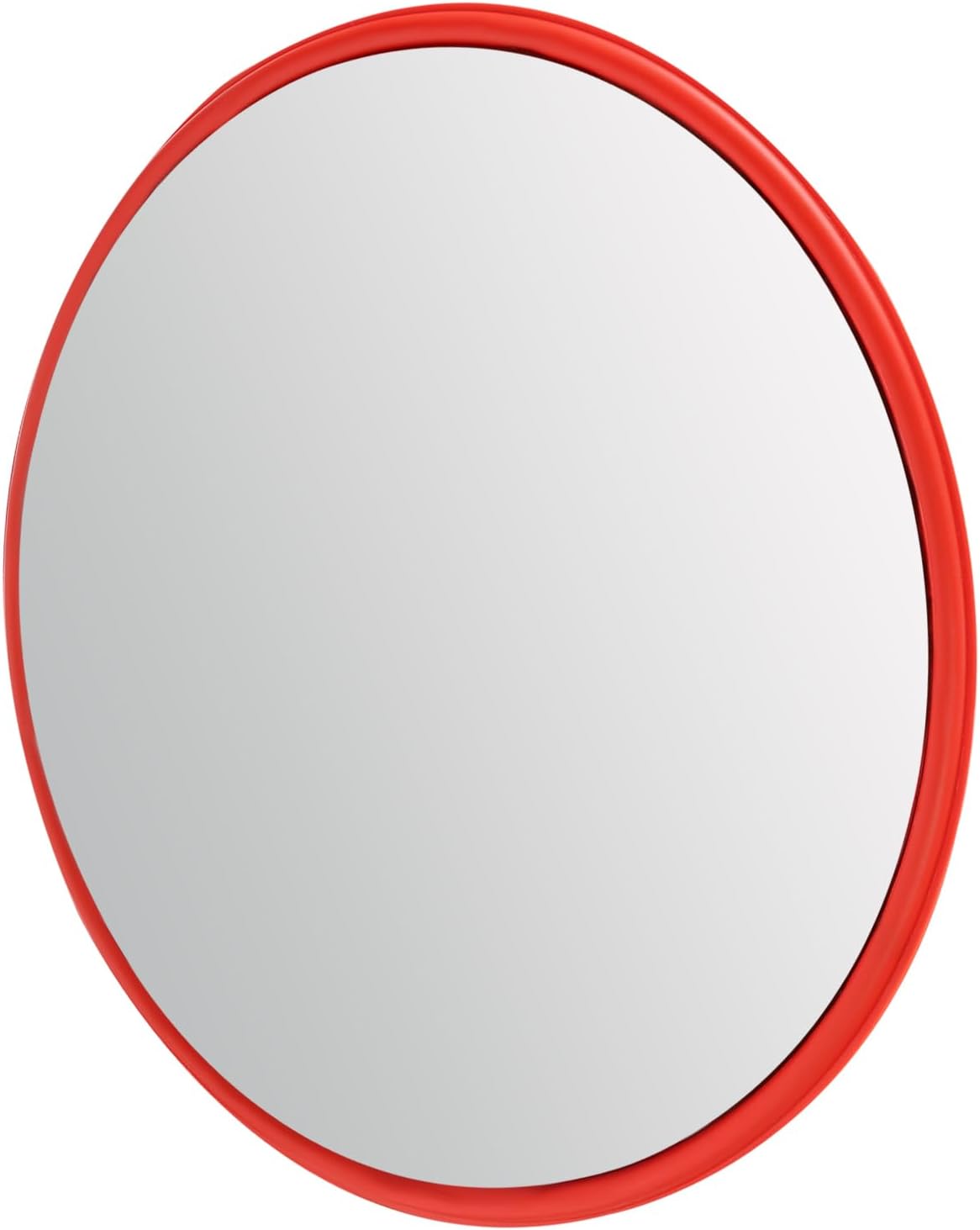 Convex Traffic Mirror 24""(60cm) Corner Mirror for Blind Spot, Garage, Warehouse, Business, Office and Traffic Security, Safety Mirrors for Corners Indoor Outdoor, Clear View (24inch)