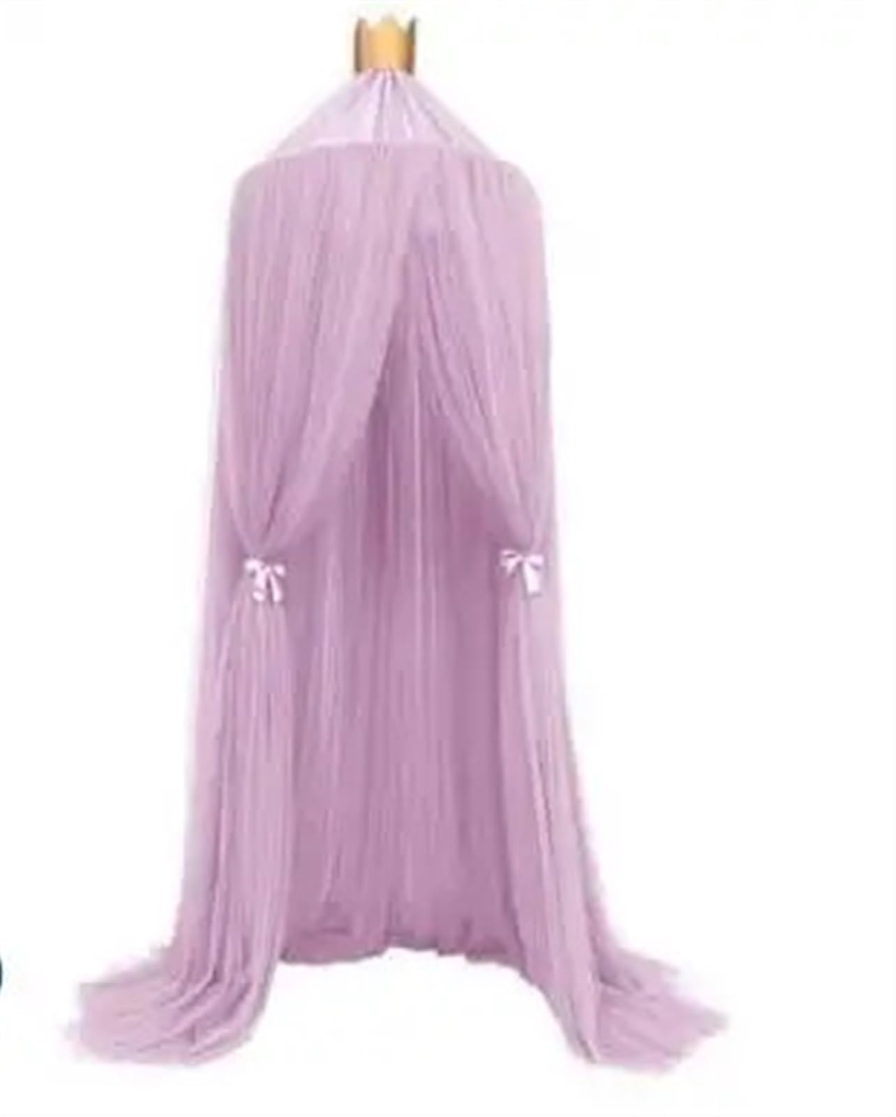 LSNNMU Bedding Hanging Kids Dome Bed Canopy Cotton Mosquito Net Bedcover Curtain For Reading Playing Home Decor For Bed(PURPLE)