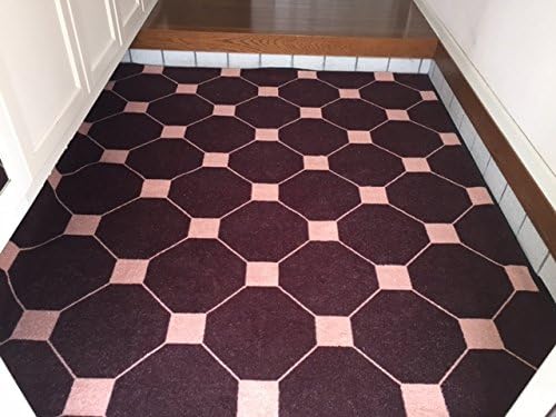 Amazon ホテル仕様の家庭サイズ 玄関たたき 高級フロアマット ココアブラウン ベージュ 室内屋外兼用 日本製 特注サイズ オリジナルデザインも承ります 大掃除 リフォーム 45 75cm 玄関マット オンライン通販