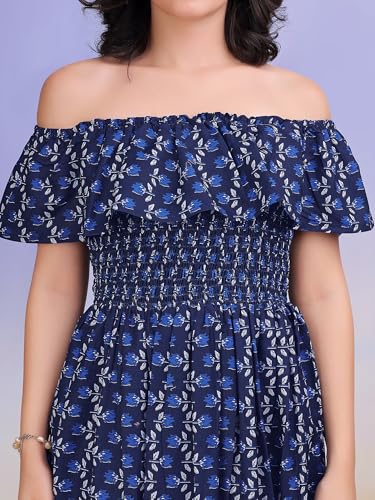 Image of PURVAJA Women's Cotton Dress(Floe-187-190)