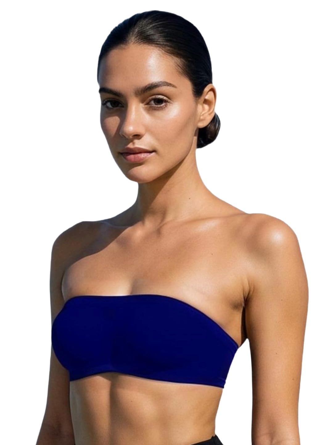 Women Pack of 1 Bandeau Full Coverage Strapless Bra-image-49