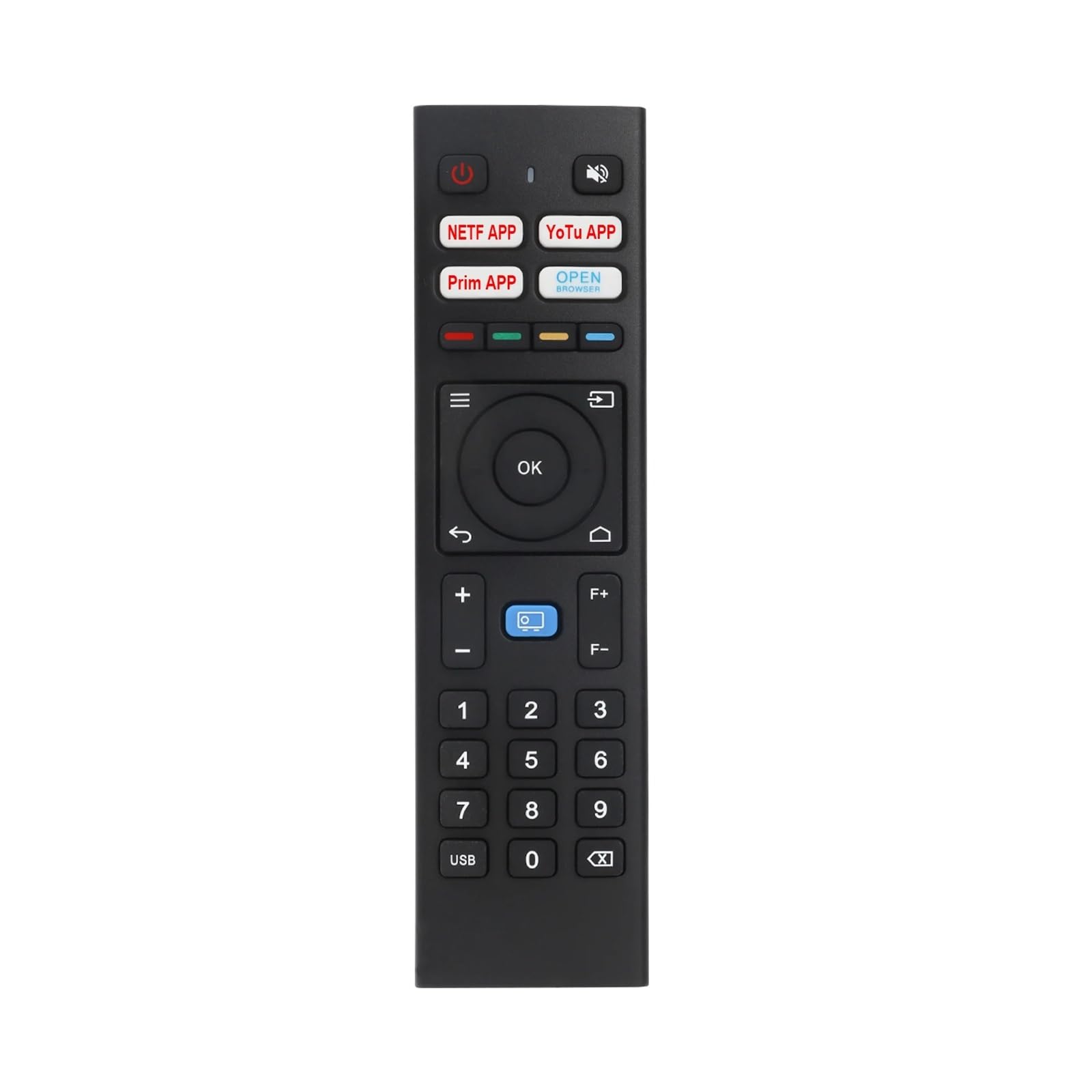 Télécommande pour TV LCD LED K02 KO2 - Modèle standard de remplacement - 7
