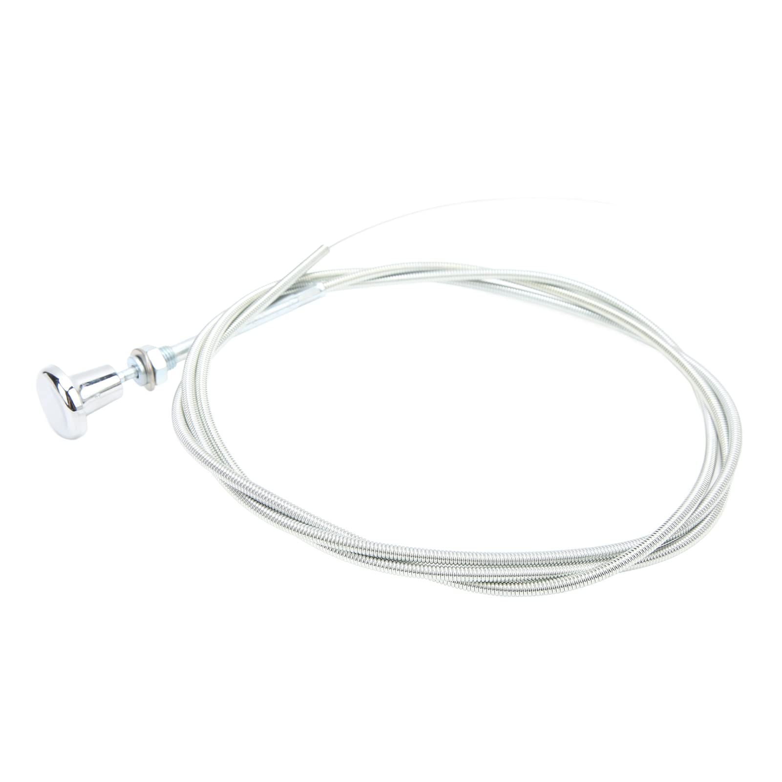 Tbest Remplacement du Cable de Starter, Cable de Starter Universel de 1,8 M pour Carburateur, Cable de Commande de Starter pour Moteurs 4 6 8 Cylindres