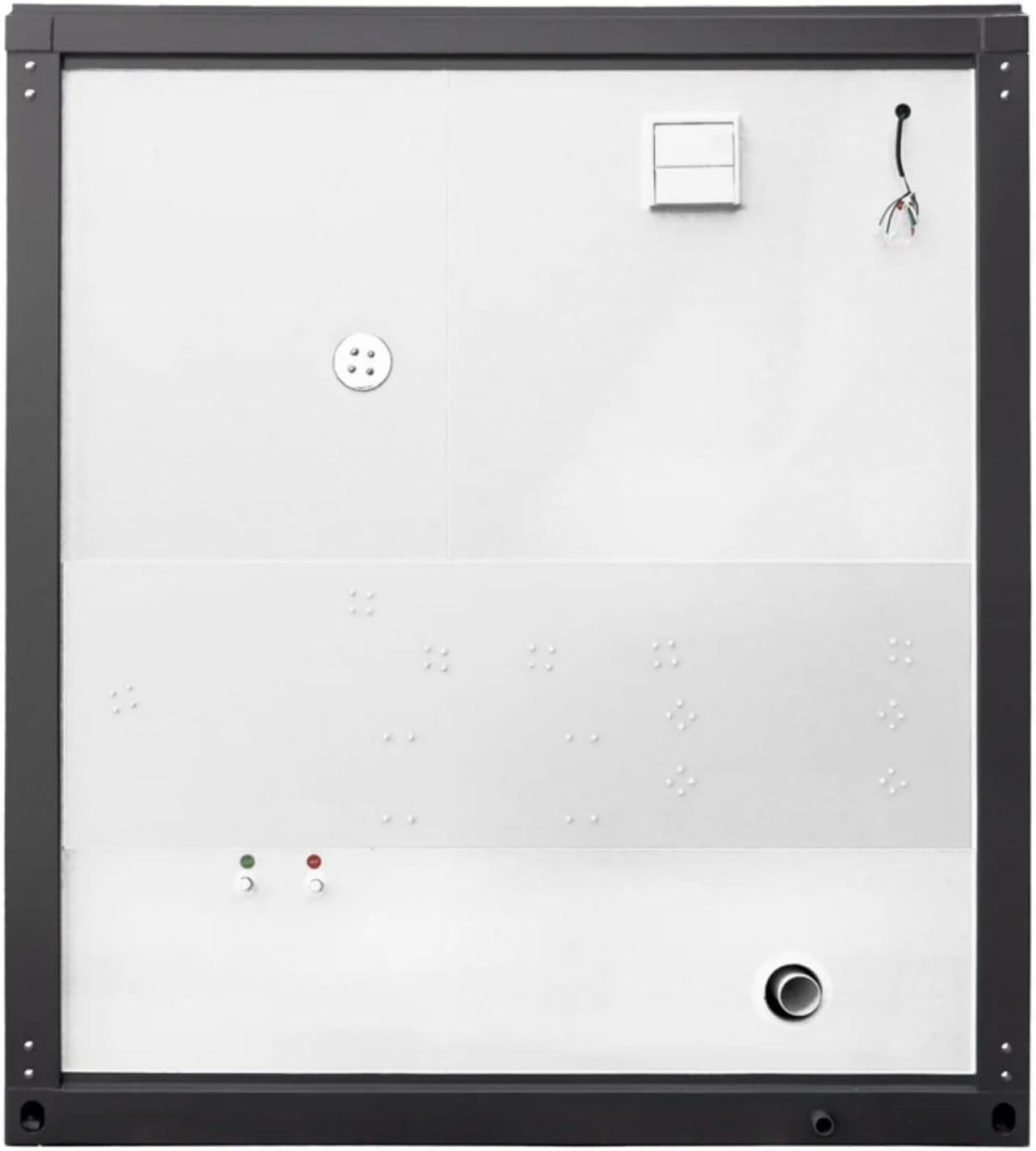 Chery Industrial 10ft Handicap-Accessible Portable Toilet with Built-in Shower and Ramp for Wheelchair Users, Outdoor Restroom for Construction Sites and Events