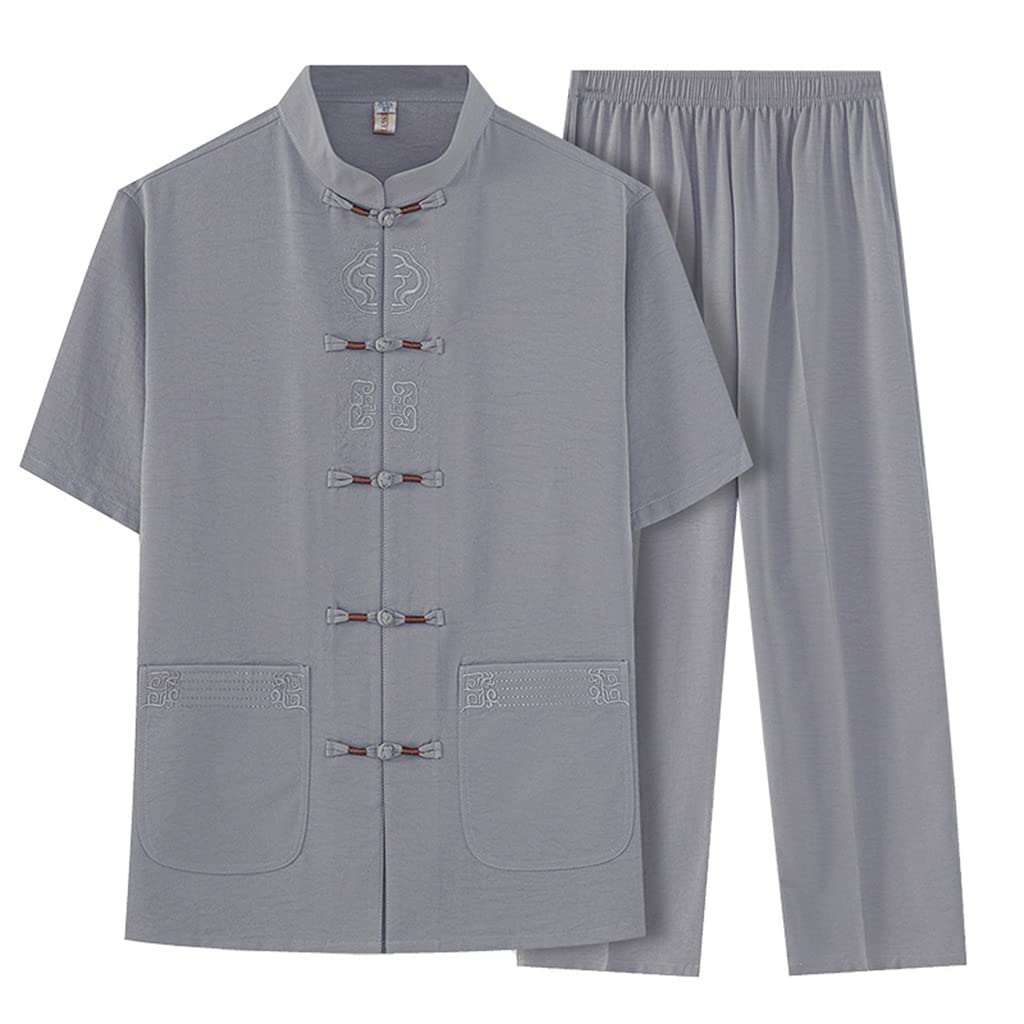 Tenue Tai Chi unisexe ample et fluide pour débutant - 8