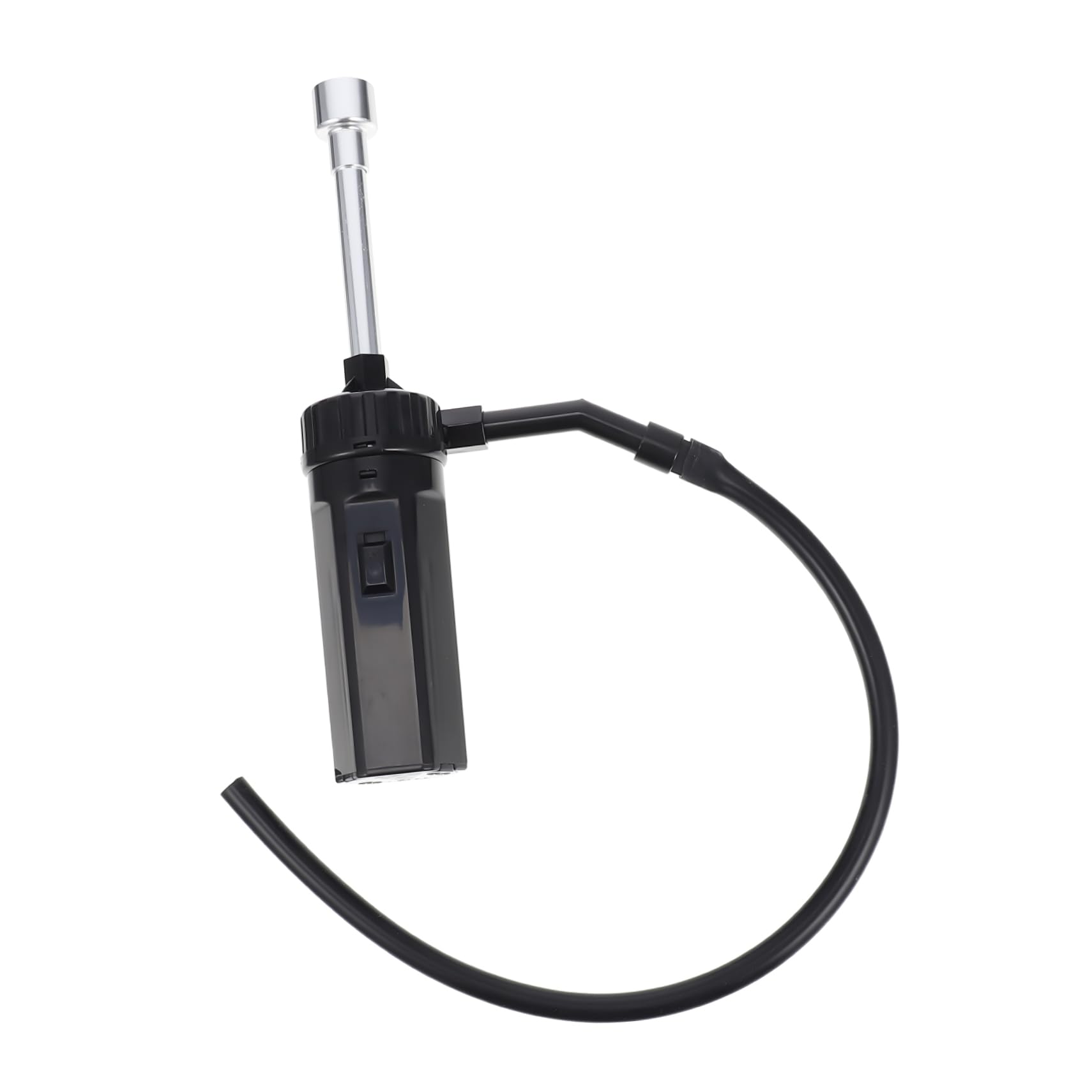 Plastica e Acciaio Inox Affumicatore Portatile, Riutilizzabile, Leggero, Versione a Batteria Secca, per Alimenti, per Cucina e Casa
