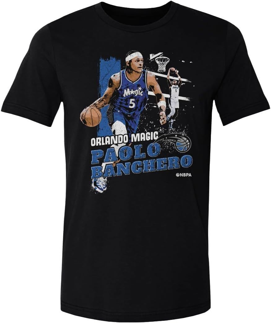 Huuxuxq Men's Color 6 Paolo Banchero Orlando Magic Shirt - Paolo Banchero Orlando Magic Gritty(3X-Large)
