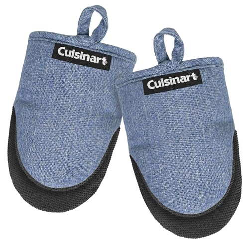 Image of Cuisinart Mini Oven Mitts, 2-Pack, Neoprene Grip, Heat Resistant 350F