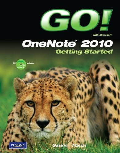 Go! With Microsoft Onenote Getting Started 2010