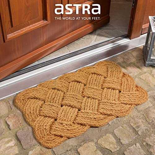 Tapis de coco recyclable et paillasson durable Astra 45x75 cm