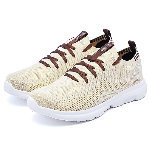 Image of AVANT Men's Everglide Walking Shoes - Superior Cushioning, Bouncy EVA Outsole, Breathable Mesh, Lightweight, Shock-Absorption Technology, Sports Footwear