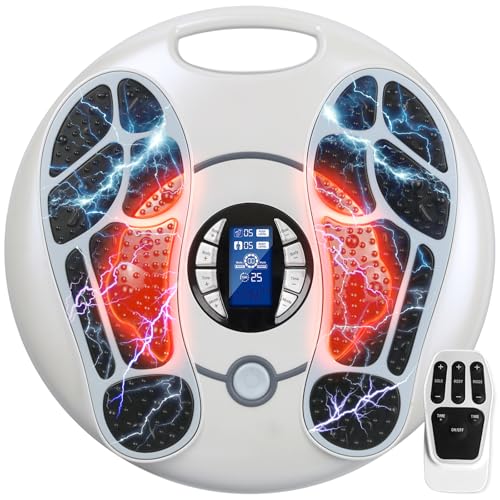 EMS Foot Massager for Neuropathy - 25 Modes, 99 Intensities