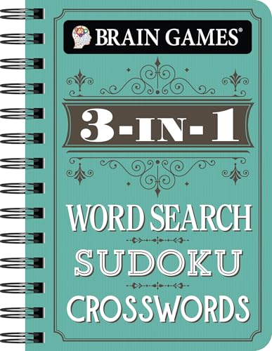 Brain Games - To Go - 3-in-1: Word Search, Sudoku, Crosswords
