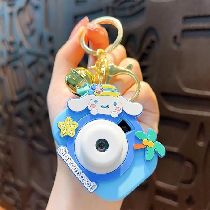 drivixo Creative Projector Camera Keychain Toy for Kids, Mini Projection Keyring Light with Cute Images, Zinc Alloy Ring, Bag Charm for School Bags, Car Bike Keys, Return Gift Toy for Boys Girls (Multicolor)-picture-51