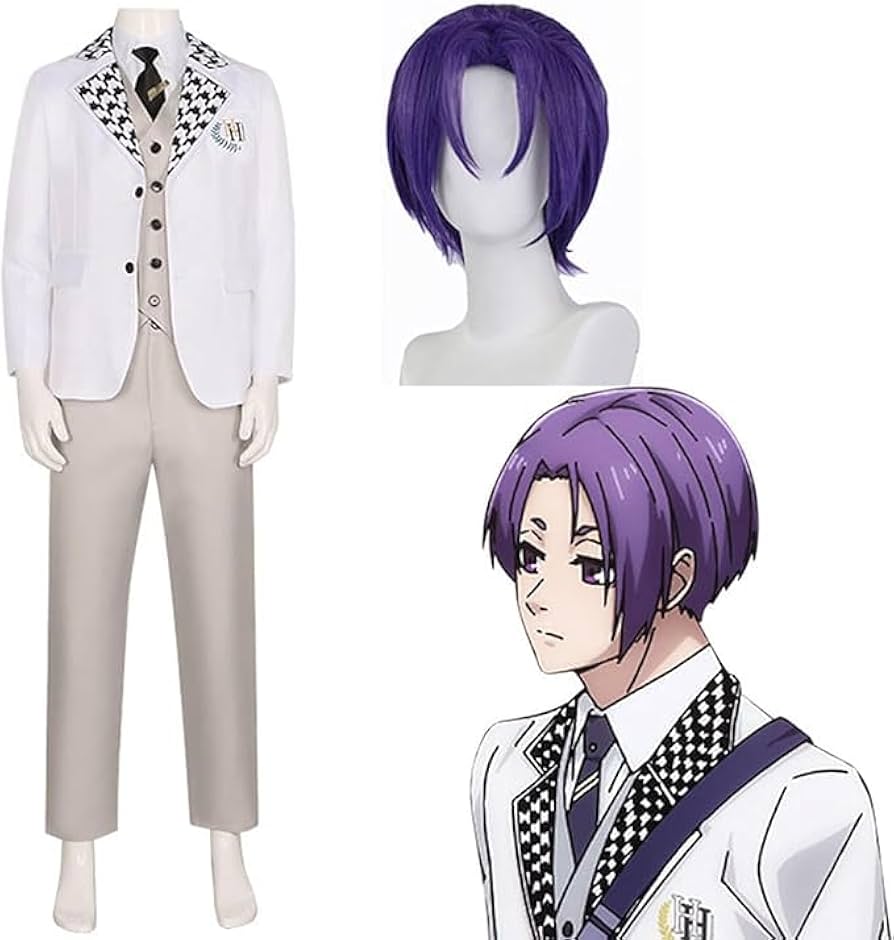 ブルーロック 御影玲王 セット済みウィッグ コスプレ ブルーロック 御影玲王 セット済みウィッグ コスプレ ブルーロック