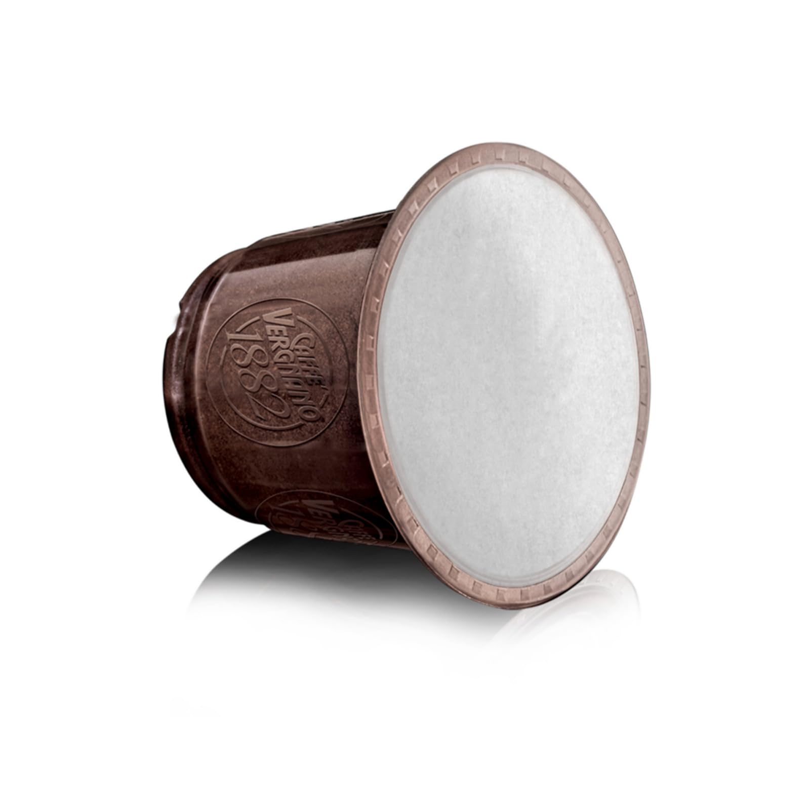 Caffè Vergnano 1882 - 240 Capsule - Caffè Compostabili e Compatibili con Nespresso, Decaffeinato - 8 confezioni da 30 capsule