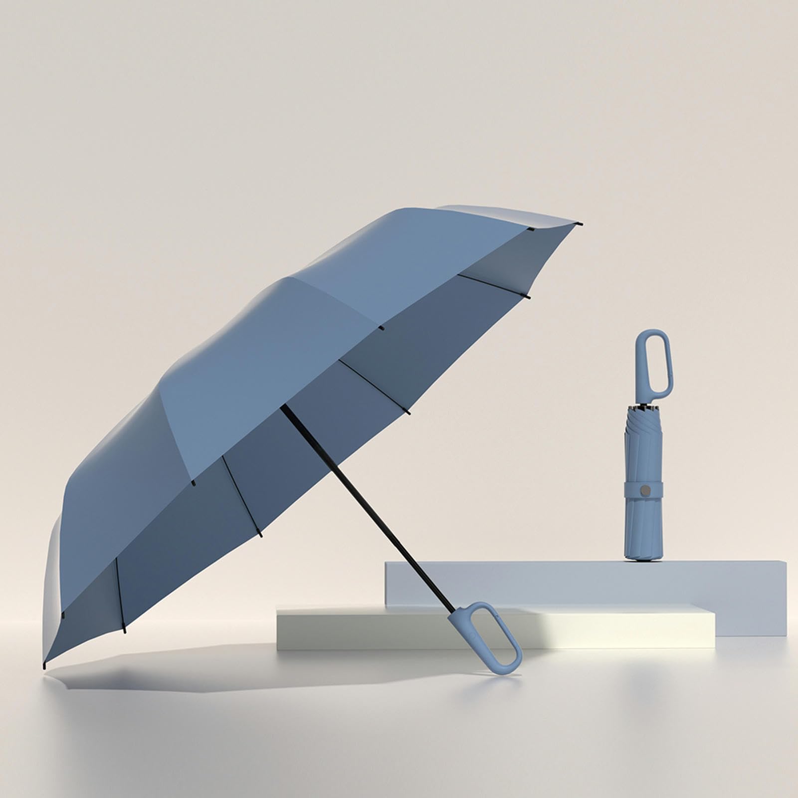 MdybF Paraguas Súper Grande Completamente Automático Para Paraguas De Sol 10 Costillas A Prueba De Viento A Prueba De Agua Para Acampar Para Acampar Para Acampar Para Acampar Para Acampar