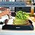 OVENTE Electric Indoor Grill with 13x10 Inch Non-Stick Cooking Surface, 1000W Fast Heat Up Power, Adjustable Temperature, Removable and Dishwasher Safe Grilling Plate and Drip Tray, Copper GD1632NLCO