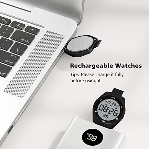 Image of Kids Watches for Girls Boys Digital Sport Watch with Step Counter Pedometer Vibration Alarm Clock, No App Waterproof Fitness Tracker Kids Watch Boys Girls Teens Students Ages 5-16