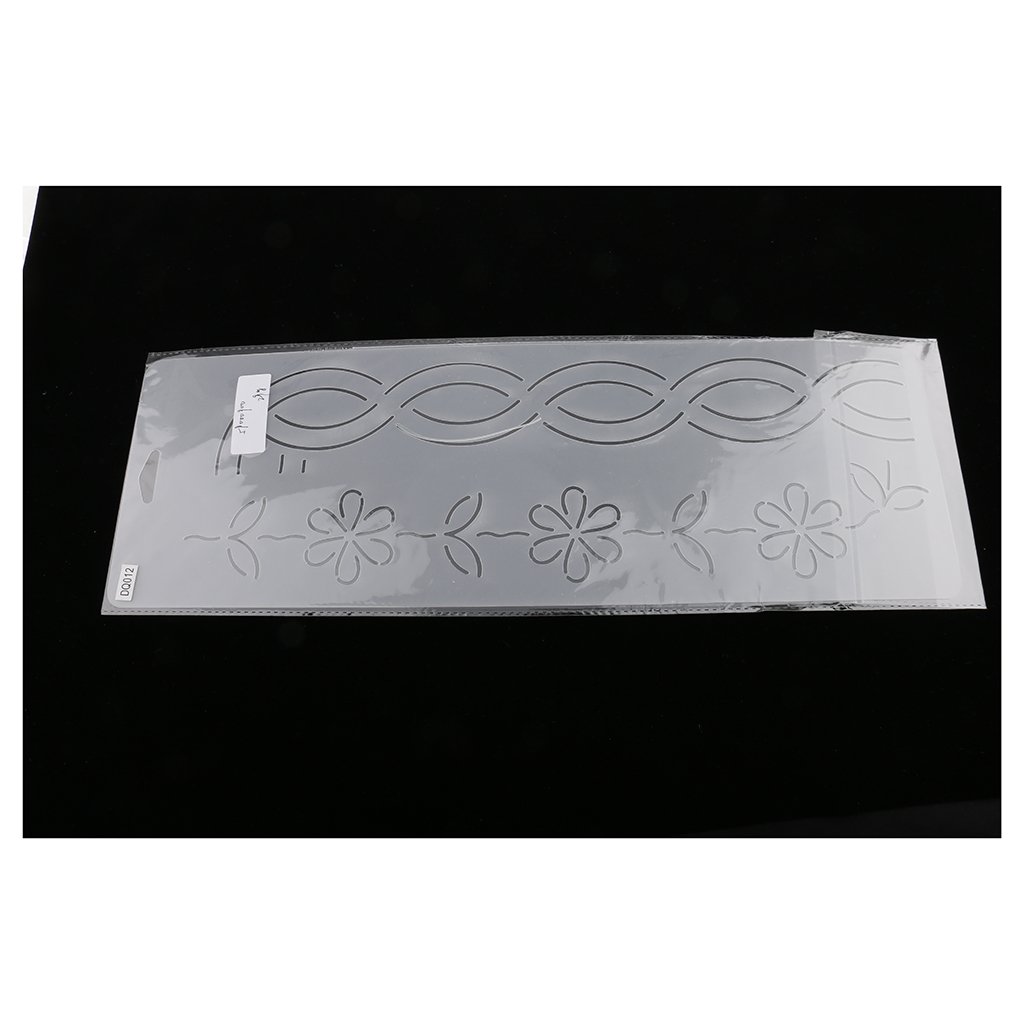 2Pcs DIY Floral Stencil Quilting Stencil Template per Cucito Patchwork
