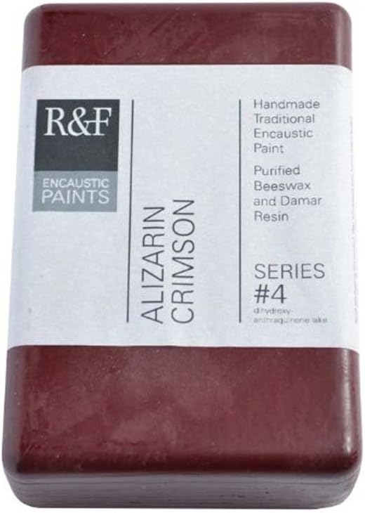 R&F Encaustic Paint, 333ml, Alizarin Crimson, 11 Fl Oz