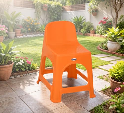 Image of Prima Sahara Multipurpose Plastic Seating Stool | Home, Office, Events, Garden & Commercial Use | Strong & Durable