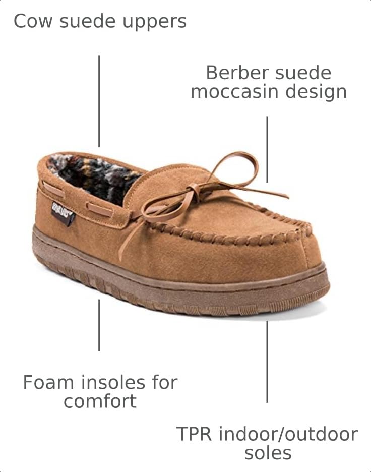 Image of MUK LUKS Men's Paul Slipper, Multi Colors