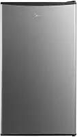 Frigobar 93 Litros Inverter Bivolt Preto com Porta na Cor Inox, Midea