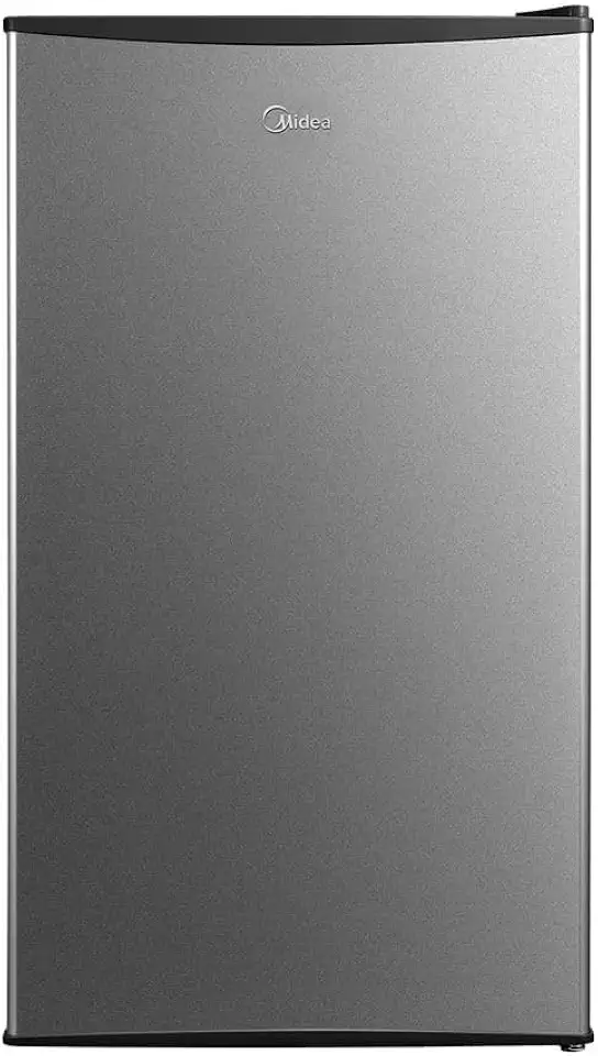 Frigobar 93 Litros Inverter Bivolt Preto com Porta na Cor Inox, Midea