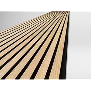 Akupanel | Akoestische Wandpaneel Puur Naturel | 260 x 52