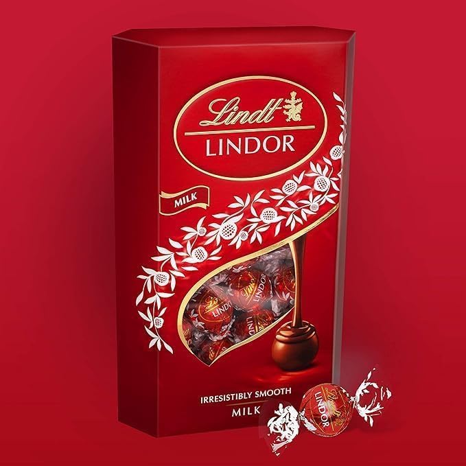 Caja de trufas de chocolate con leche, 337 g, deliciosa, sabrosa y retorcida, cesta de regalo para cumpleaños, Navidad, Pascua, Año Nuevo (paquete de 1)