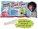 Bob Ross Flavor Palette Paintbrush Dipping Candy - One (1) 0.85 Oz Pack. 3 Fruity Flavors Strawberry, Blue Raspberry and Green Apple