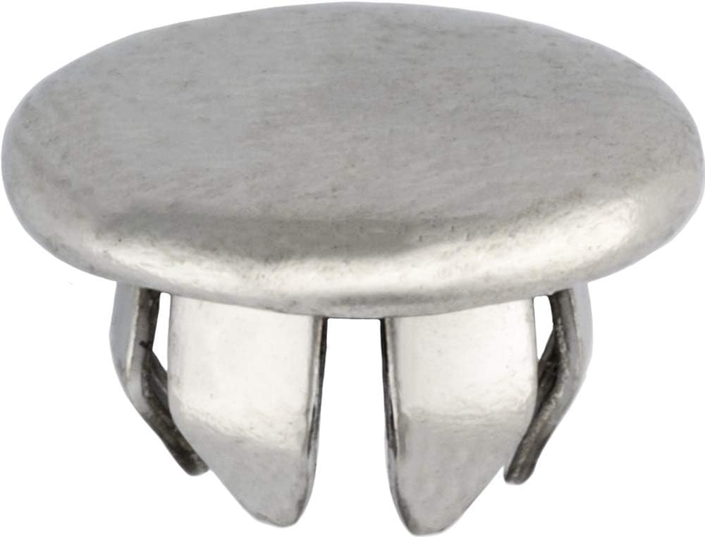 50 Plug Buttons 1/4 Hole Size 13/32 Head Diameter