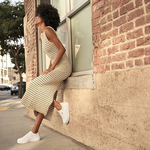 Dr. Scholl's Women's Time Off Max Sneaker Oyster Beige Grey 8 M3