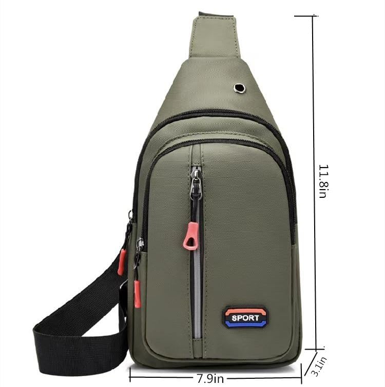 ChroX Shoulder Bag for Women and Men - Waterproof Crossbody, Travel Sling, Chest Bag, Leisure Day Backpack3