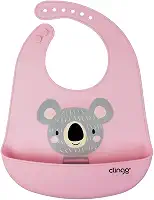 Clingo Babador De Silicone Com Bolso Coletor Coala