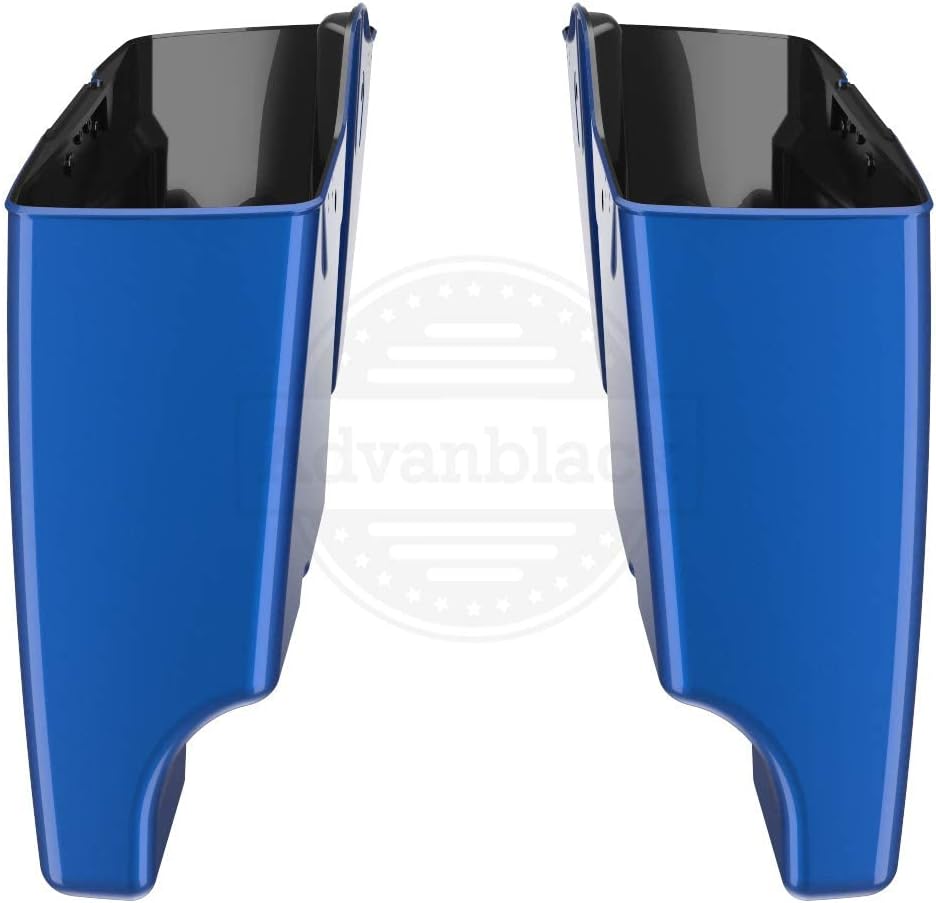 Motorcycle Saddlebags Knobs Accessories Stretched Hard Bags Fit for 2014+ Harley Touring FLH - Superior Blue 4 51ZyOZaKBAL. AC SL1000