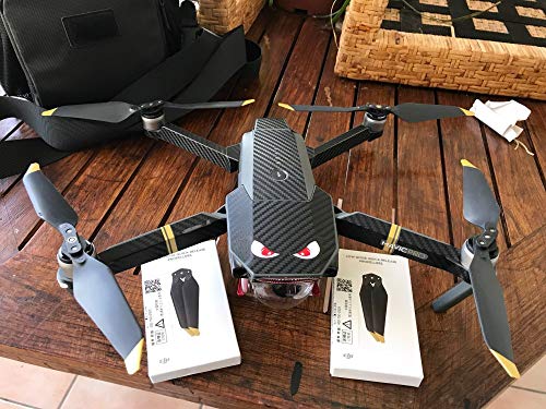 DJI Mavic Pro Platinum 8331 Low-Noise Quick-Release Propellers - Gold Tips - 2 Pairs