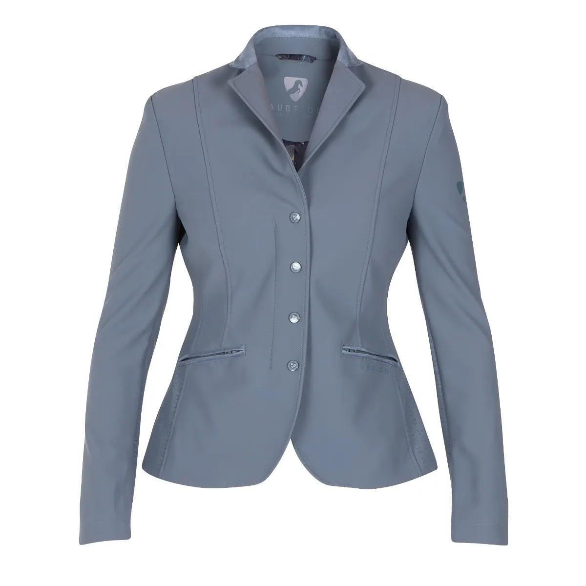 Aubrion - Chaqueta de Equitación Brixton para Mujer (36 in / 91 cm) (Storm)