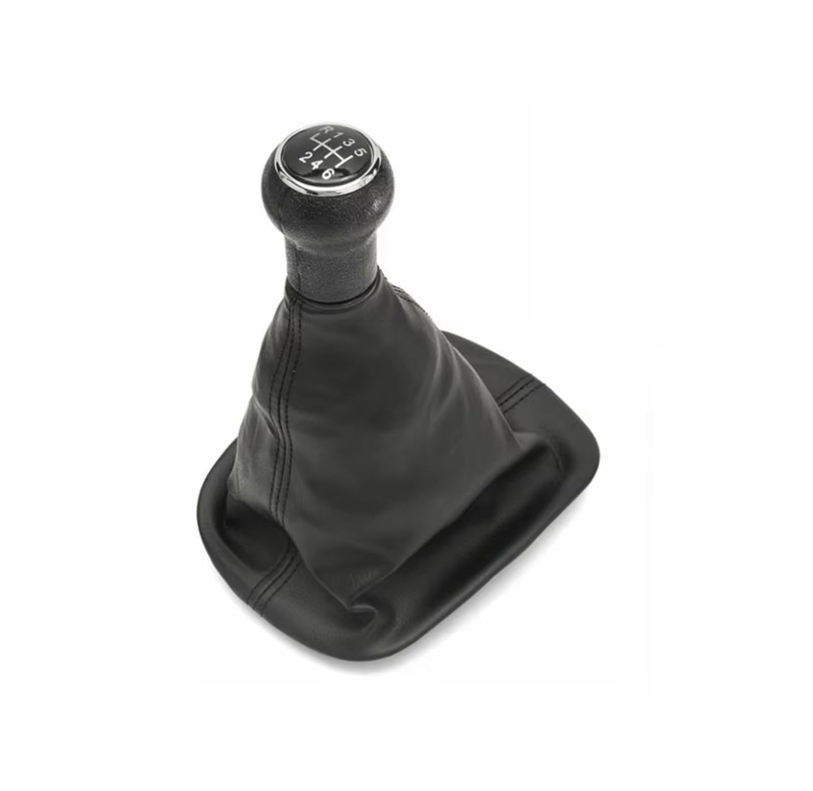 BYSKJZ Car Shift Knob Cover for VW for Passat for B5 for B5.5 for B6 1996 1997 1998 1999-2005 6 Speed Car Gear Shift Knob Lever Shifter Stick Gaiter Boot Cover