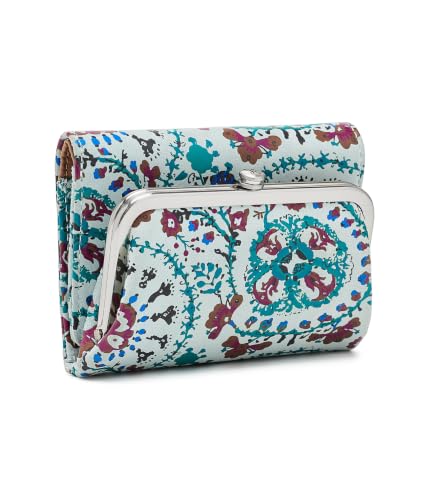 Image of HOBO Women's Robin Compact Wallet Batik Blooms, One Size