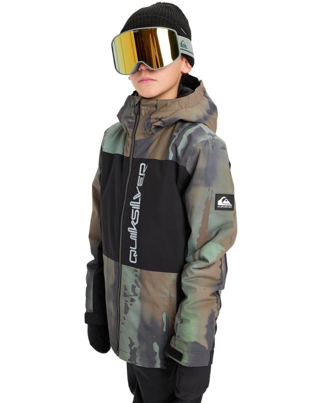 Quiksilver Jungen Side Hit Block Jacket Weste (1er Pack)