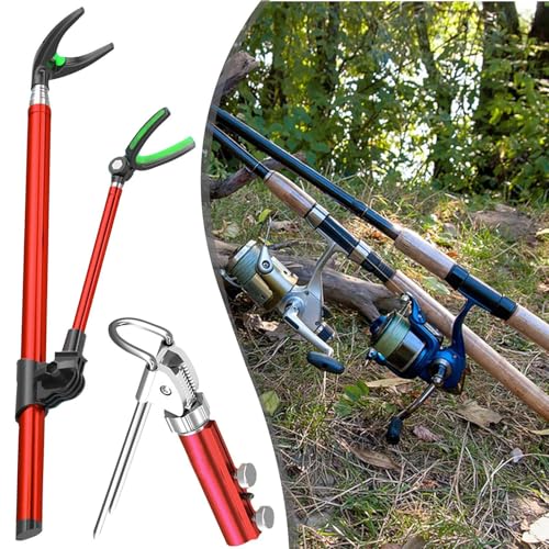 Support de canne à pêche en inox solide pour rivière et rive - 7