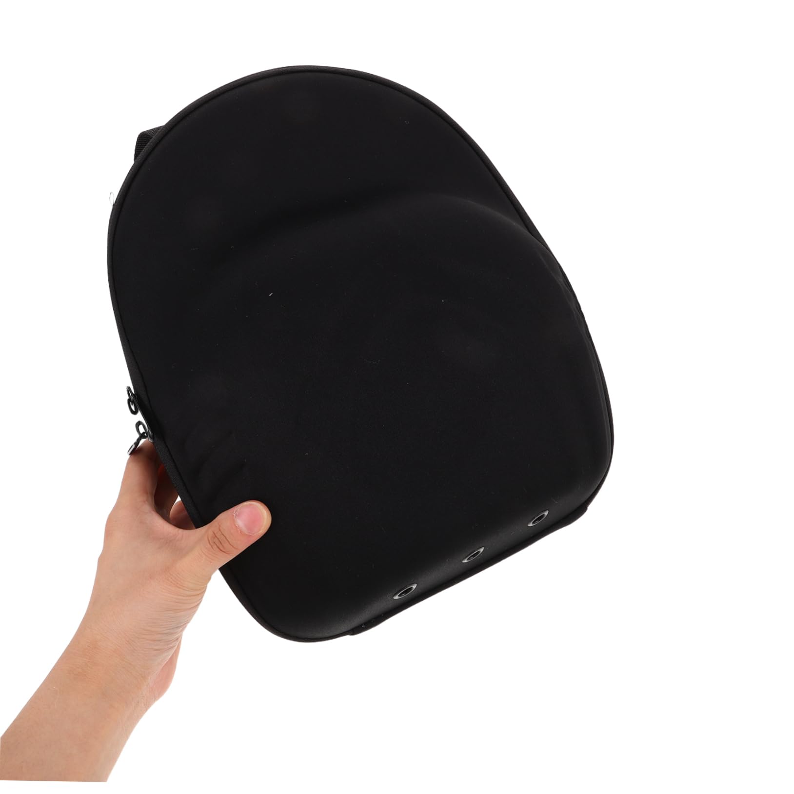 Healifty Bolsa Organizadora Portátil para Gorras de Béisbol de Material Eva Negro, Resistente a Presión y Fácil de Transportar para Deportes y Viajes