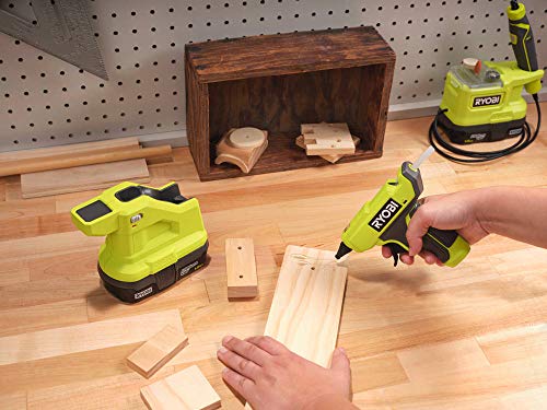 Ryobi RGLM18-0 18V ONE+ Cordless Mini Glue Gun (Bare Tool), Green - image 2