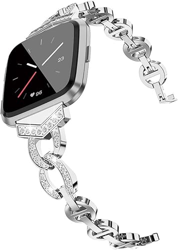 Correa de reloj Bling de 0.709in, 0.787in, 0.866in, compatible con reloj inteligente o reloj tradicional, correa de repuesto universal de aleación