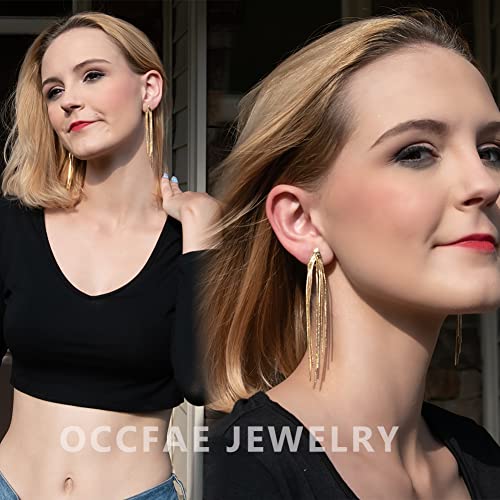 Metal Clip On Earrings for Women Non Pierced Dangle Drop Earrings Multiple Styles2