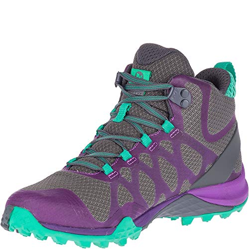 Image of Merrell Women's Moab 2 Mid GTX High Rise Hiking Boots Green (Sedona Sage) 5 UK