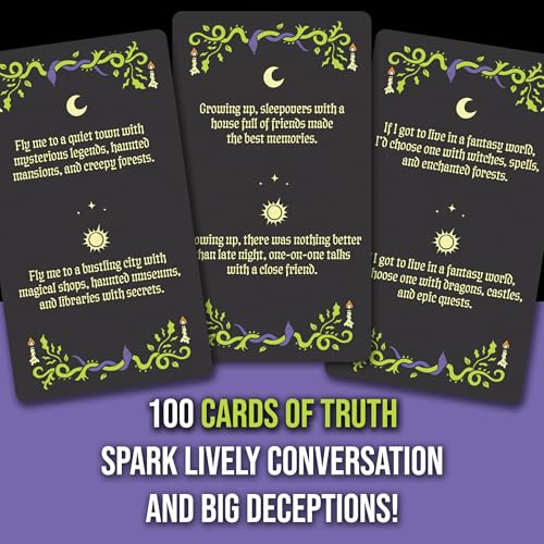 Veneficus: The Secret Game of Psychics – Juego de mesa de engaño social para 3 a 12 jugadores miniatura 2